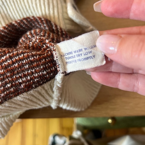 Retro 70s Jockey Raps Vintage Men's Fair Isle V Neck Button down layering vest - Picture 10 of 12